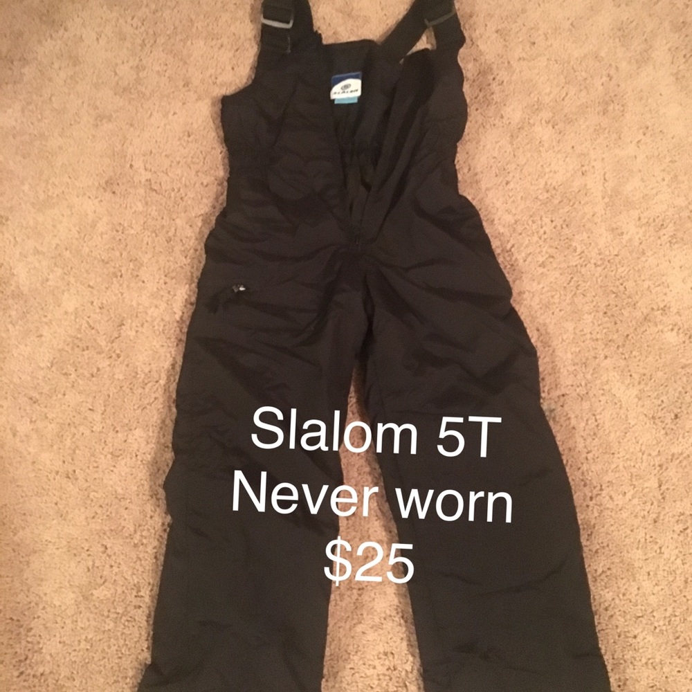 Slalom kids ski bib